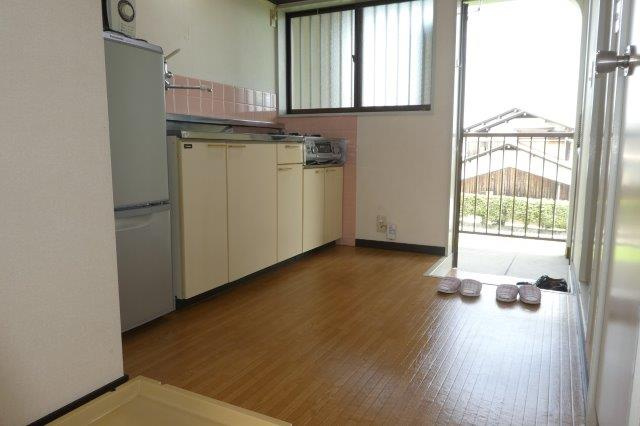 茶屋町エビスコーポの内装|キッチン