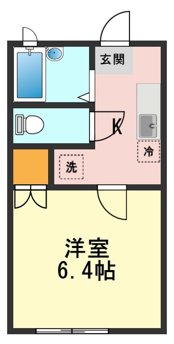 アーカスKⅢの間取り