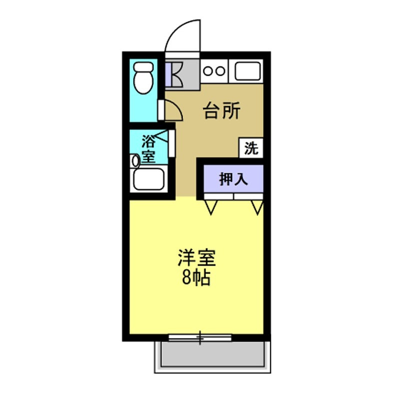 コンフォートⅠの間取り