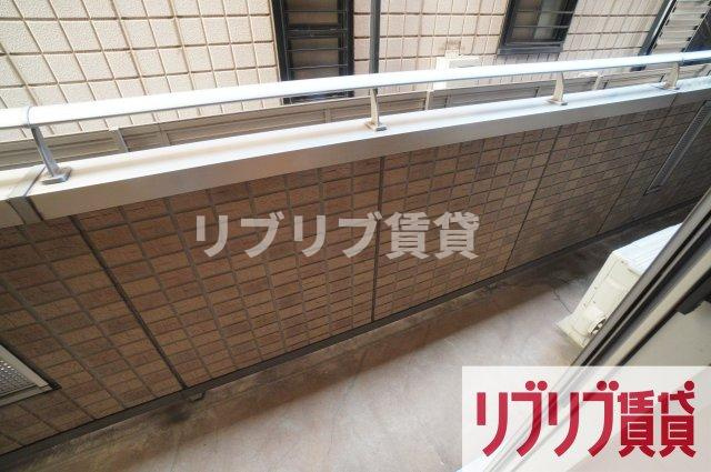 ヴェルデ神明町のバルコニー