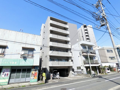 【外観】 | 川﨑パークハイツ | JR南武線「尻手」駅徒歩8分の好立地！京浜東北・根岸線「川崎」駅徒歩13分の2路線2駅利用可能！