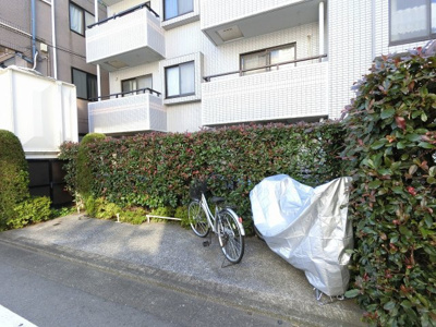 【その他共用部分】 | シティオ馬込 | 駐輪場・バイク置場