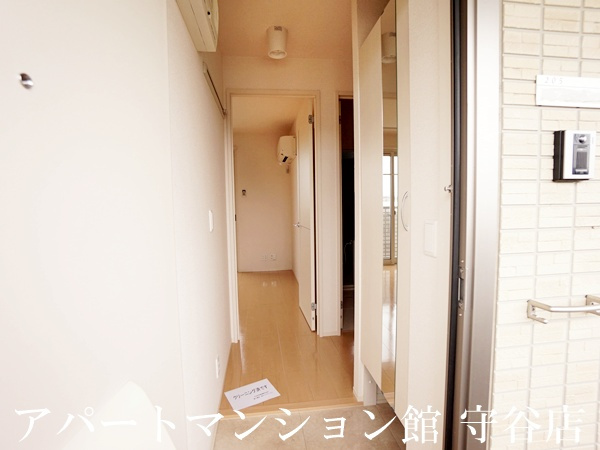 プレミールハイムの玄関