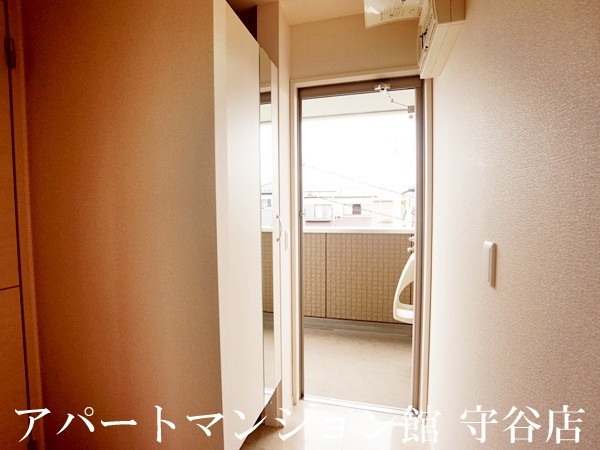 プレミールハイムの玄関