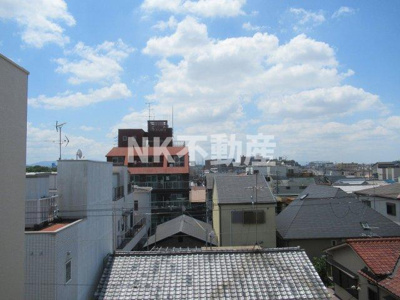 【展望】 | グローリィハイツ八戸ノ里（八戸ノ里賃貸） | 眺望です