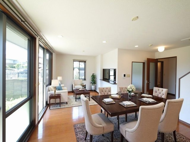 昴の郷学園前の居間・リビング|CGで家具等を配置したもので家具等は含まれません