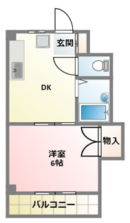 【間取り】 | ヒルハイツ日吉