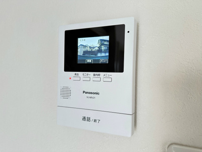 【セキュリティ】 | リラ新ゆり | 防犯対策に有効なカメラ付きインターホン！録画機能が付いているので留守中の訪問者まで確認できます♪