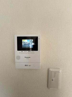 【セキュリティ】 | リラ新ゆり | 防犯対策に有効なカメラ付きインターホン！録画機能が付いているので留守中の訪問者まで確認できます♪