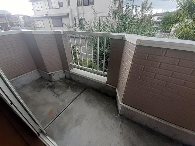 クロスローズのバルコニー