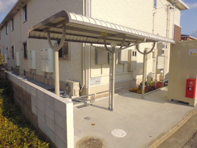リアンクレーヴのその他共用部分|駐輪場