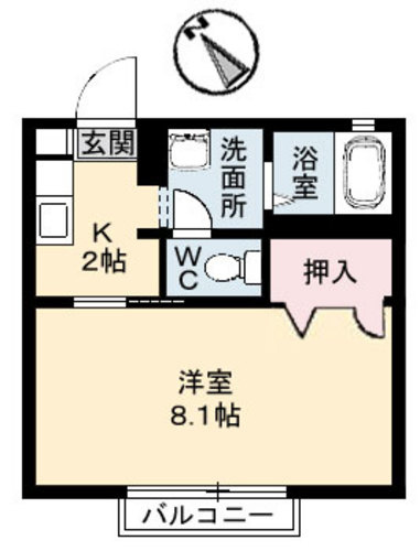 イーストサイドの間取り