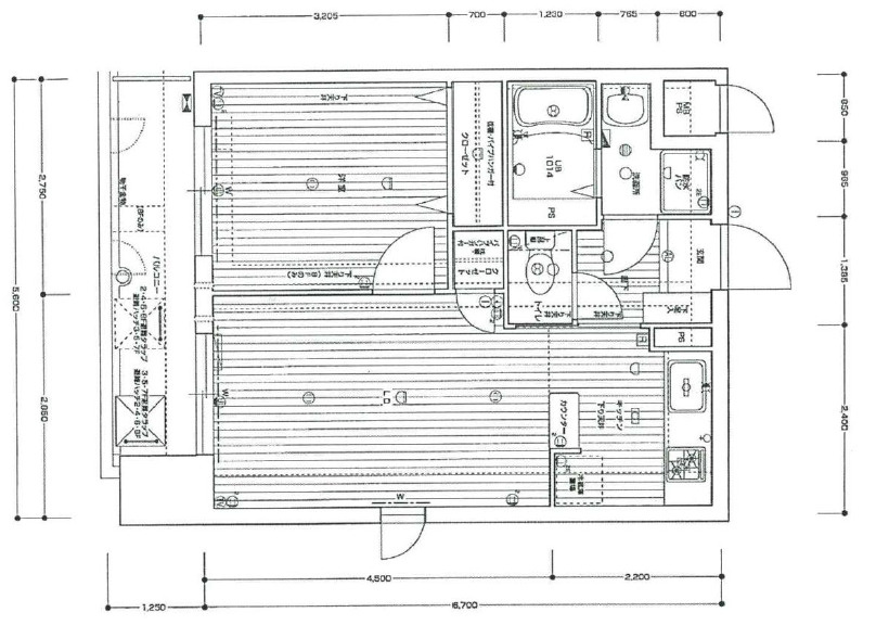 パルシオ三宮フラワーロードの間取り