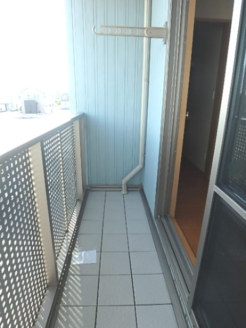 クラヴィエＡ棟のバルコニー