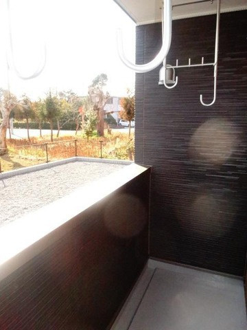 ヌーベルファミーユのバルコニー