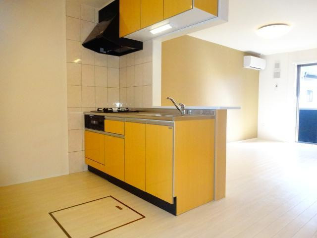 ヌーベルファミーユのキッチン