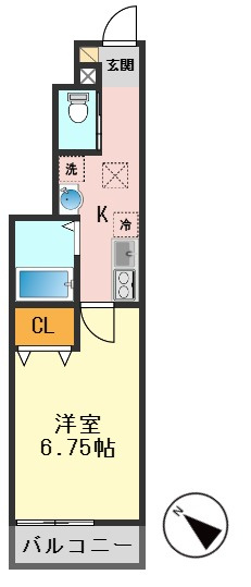 トレジャー北小岩の間取り