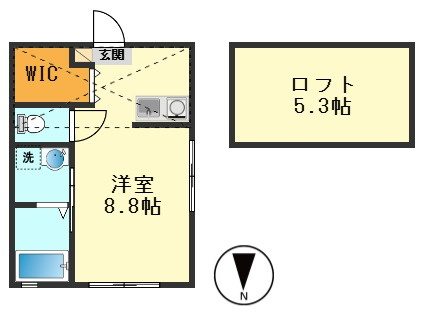 Woody Lineの間取り
