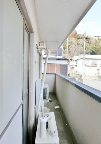 アキヨマンションのバルコニー