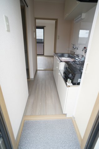 コンフォール売布の玄関