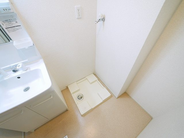 ハーベストⅠの洗面所|使いやすい洗面所です