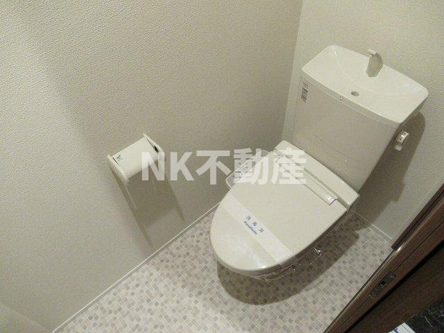 【トイレ】 | プレミール御幸（瓢箪山賃貸） | 落ち着いた色調のトイレです