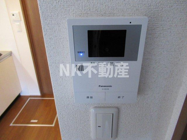 【セキュリティ】 | プレミール御幸（瓢箪山賃貸） | モニターフォンです