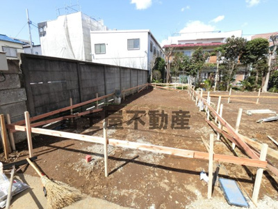 【外観】 | 板橋区富士見町新築一戸建て、限定１棟 | ３月２３日撮影