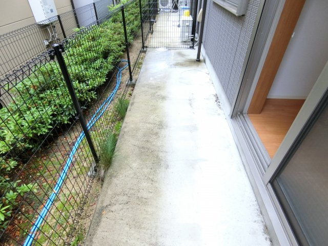 パナコート田園のバルコニー