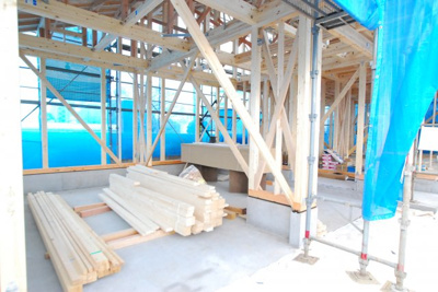 【駐車場】 | 入間市小谷田ガレージハウス | 平成30年4月撮影