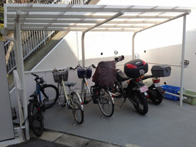 【その他共用部分】 | 宮崎台テラスB棟 | バイク置場
