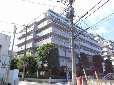 【外観】 | 蒲田シティハウス | 南東角部屋・L字型バルコニーにつき日照通風良好です♪
