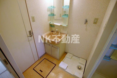 【洗面所】 | ジュネス田中（長瀬賃貸） | 洗面所です