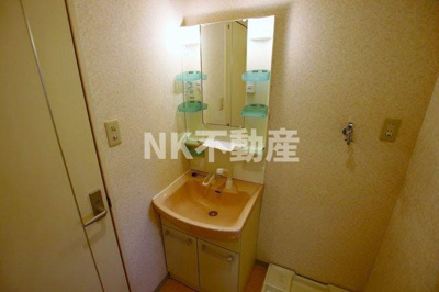 【独立洗面台】 | ジュネス田中（長瀬賃貸） | 独立洗面台あり、毎朝おしゃれに忙しい女性の方におすすめです