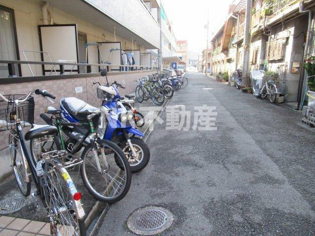 【その他共用部分】 | アネックスサンタオ（八戸ノ里賃貸） | 駐輪場です