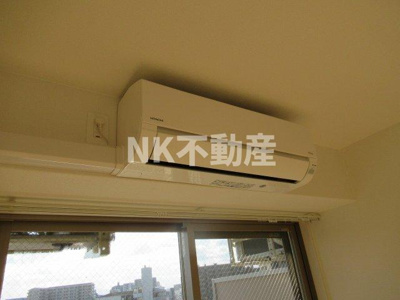 【寝室】 | ヴェルドミール小阪（河内小阪賃貸） | エアコン付きです。