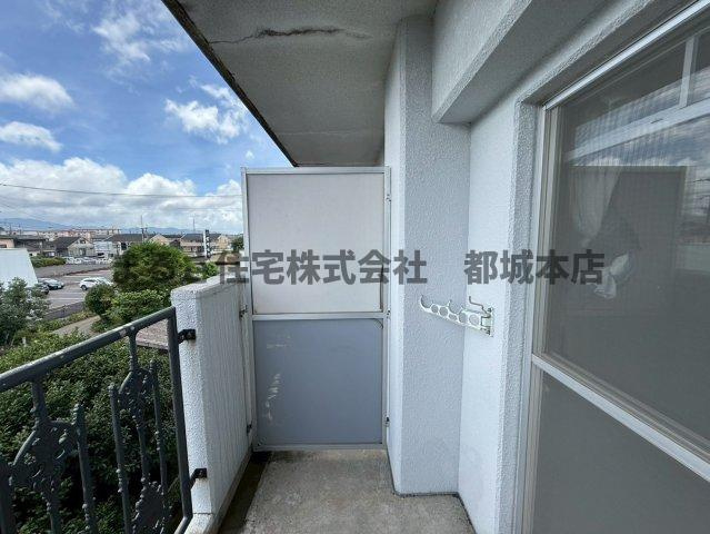 サンライズ都北のバルコニー|302の写真です