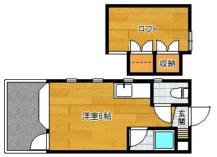 【間取り】 | モアハイツ南福岡