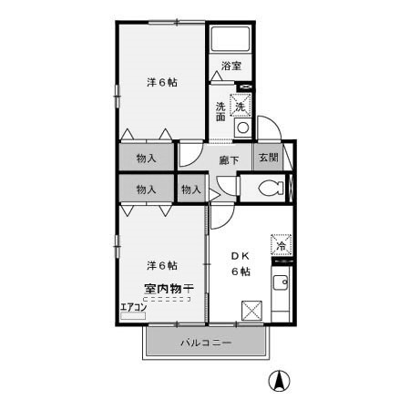 【間取り】 | エクセラン　A