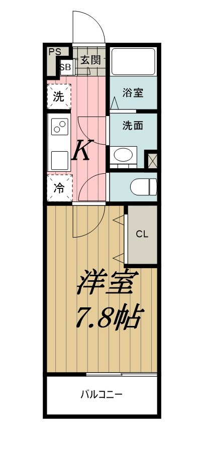 リブリ・プライム蘇我の間取り