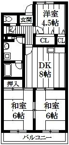 【間取り】 | ロイヤルメゾン千國