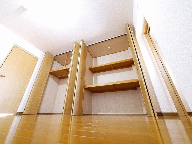 プライムガーデンの収納|大きなものも収納できそうです
