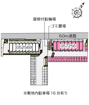 【区画図】 | やなぎ荘
