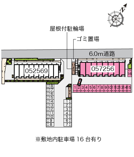 【区画図】 | やなぎ荘