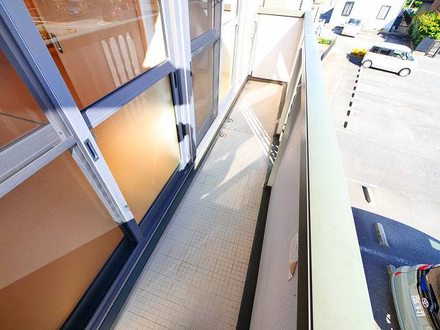 ガーデンパークBのバルコニー