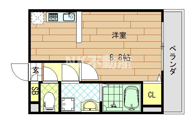 【間取り】 | Living　Life花園西町（リビングライフ花園西町）（河内花園賃貸） | 間取りです