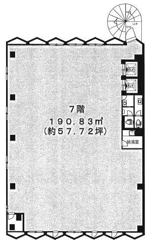 初音森ビルの間取り