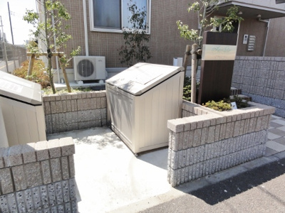 【その他共用部分】 | サフィール | 敷地内ゴミ置き場