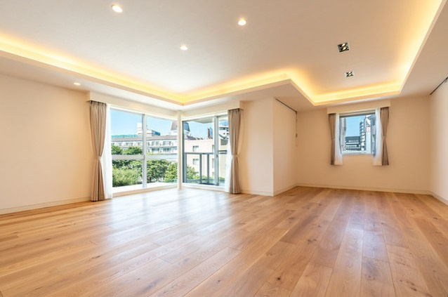 港区三田１丁目の賃貸マンションのその他|リビング