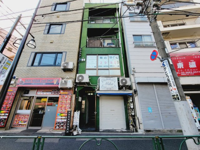 【外観】 | ミモザビル | ミモザビル　鶯谷駅から徒歩2分・入谷駅から徒歩8分。コンビニやスーパーなど近くで買い物便利。ワンフロア占有。